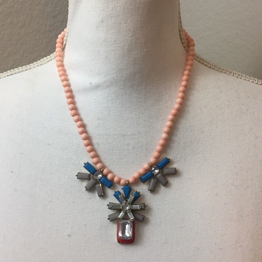 Gemstone Statement Necklace